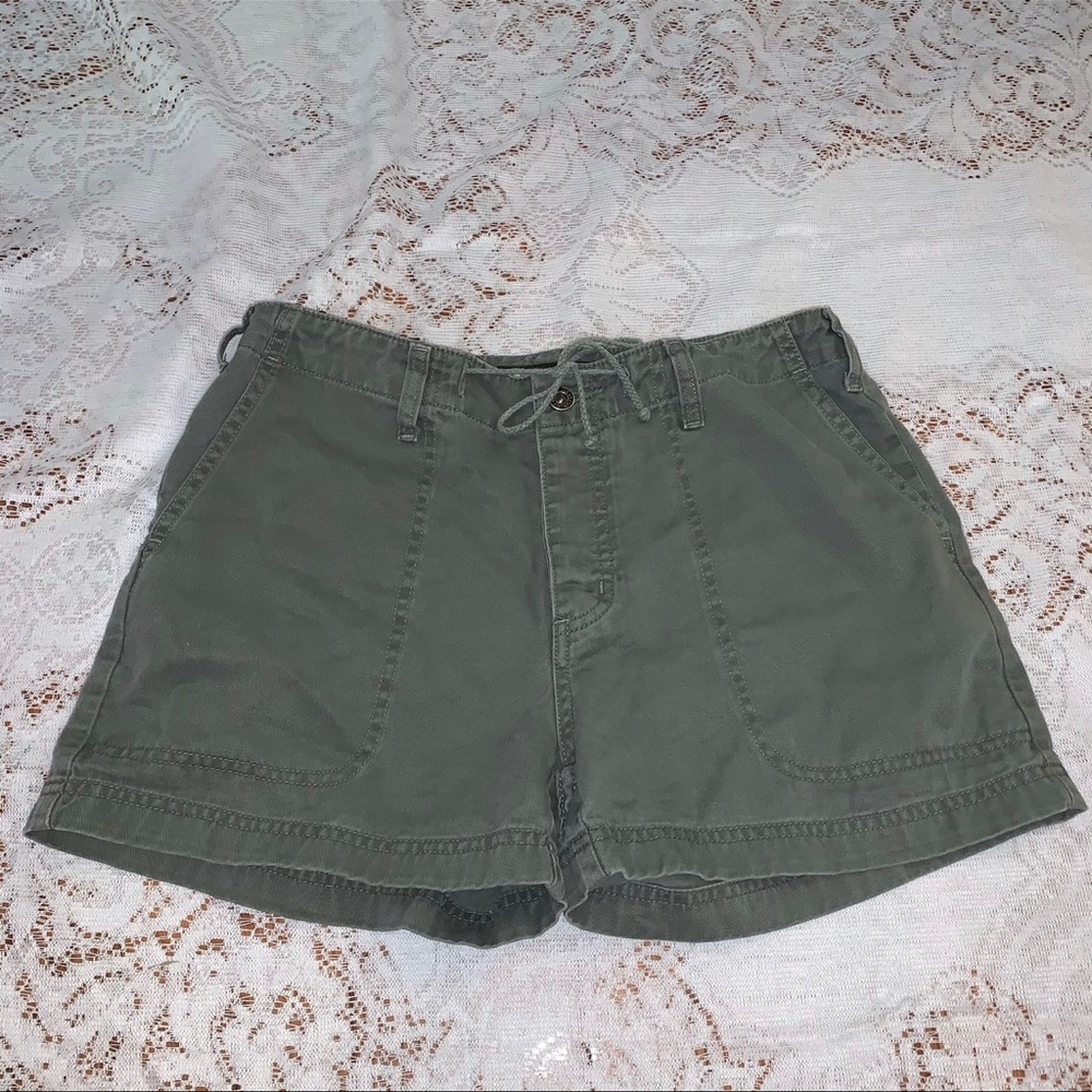 Vintage Gasoline army green Shorts